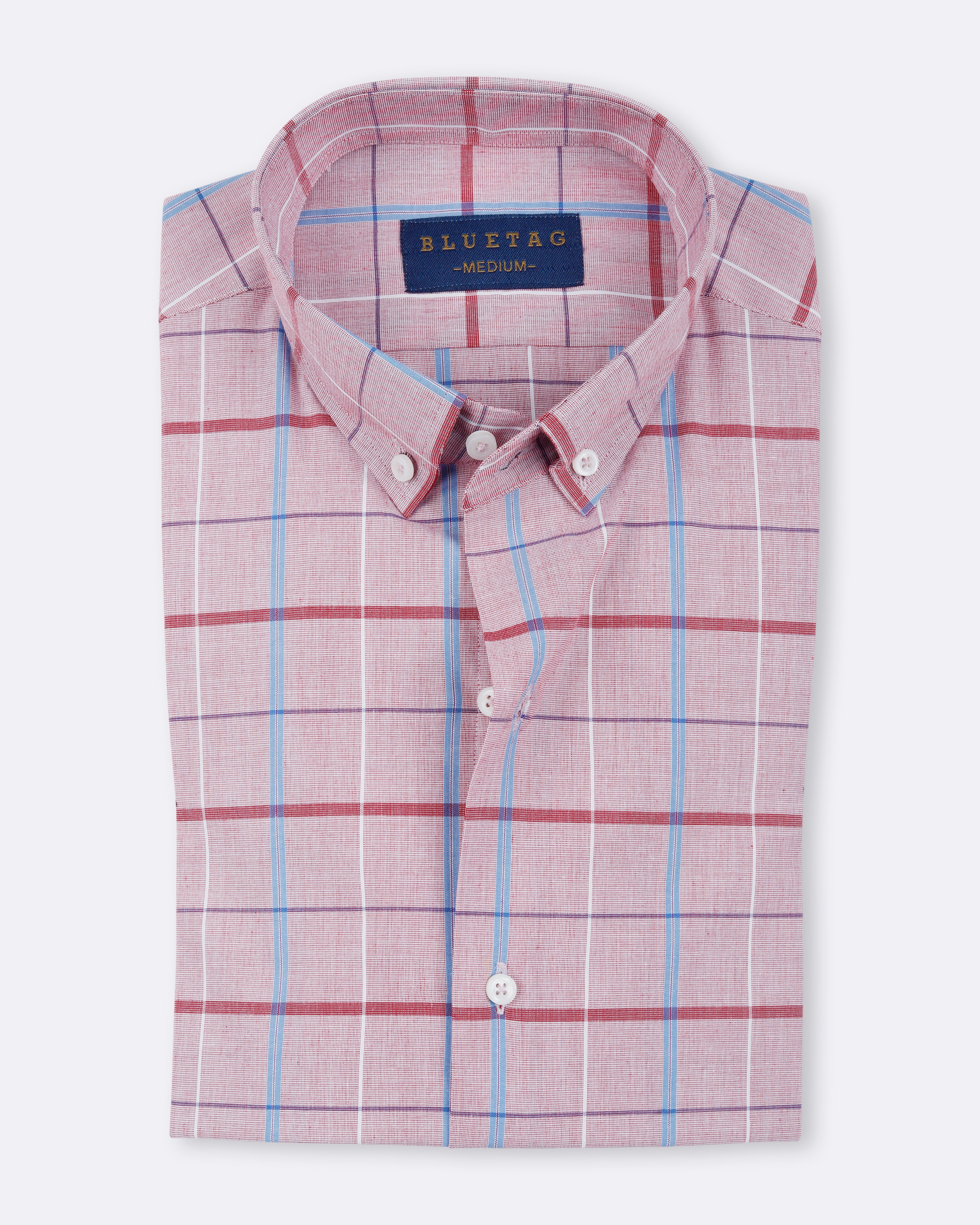 Pastel Grid Charm Checkered