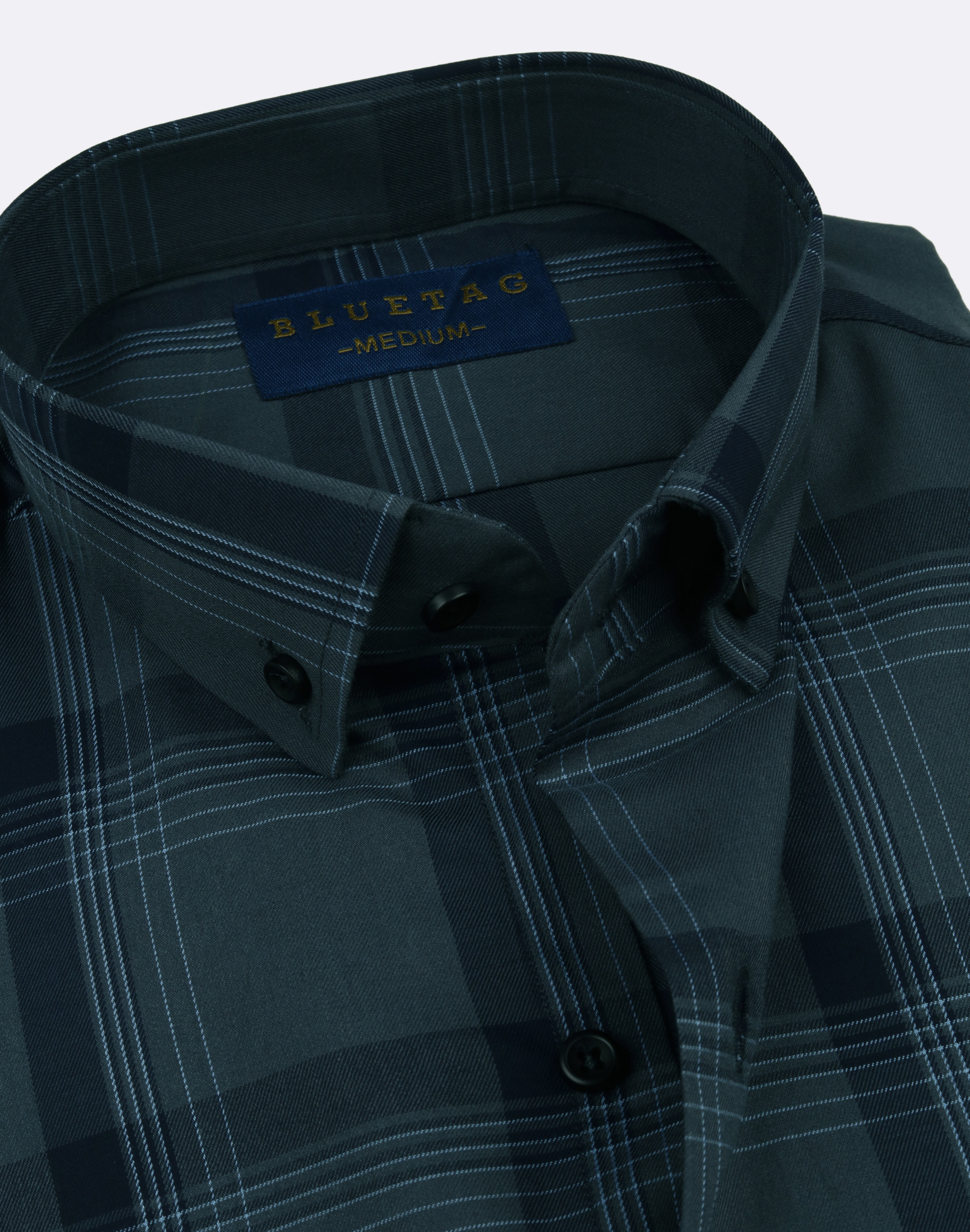 Dark Grey Grid Checkered