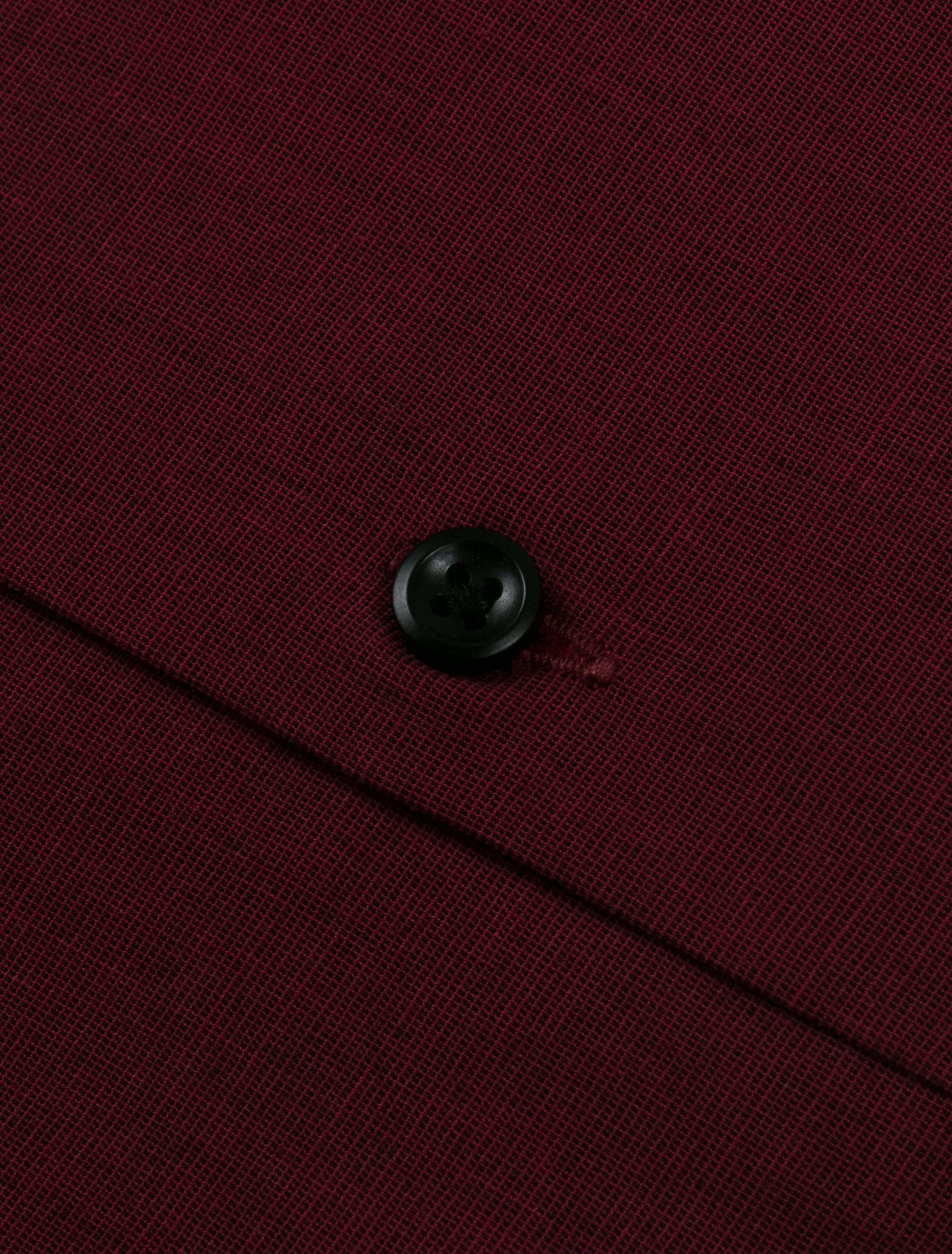 Classic Solid Burgundy Shirt