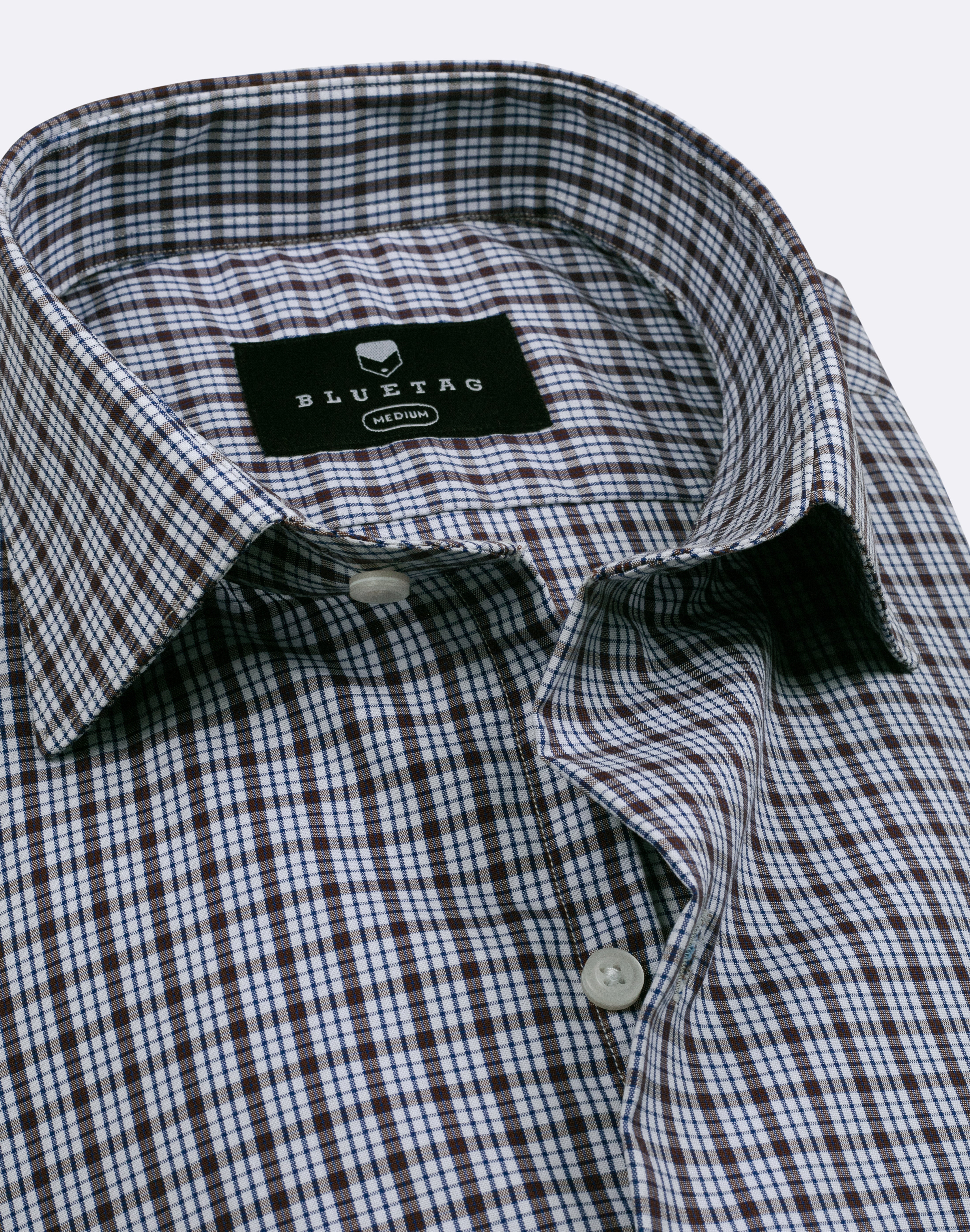 Classic White & Maroon Grid Checkered