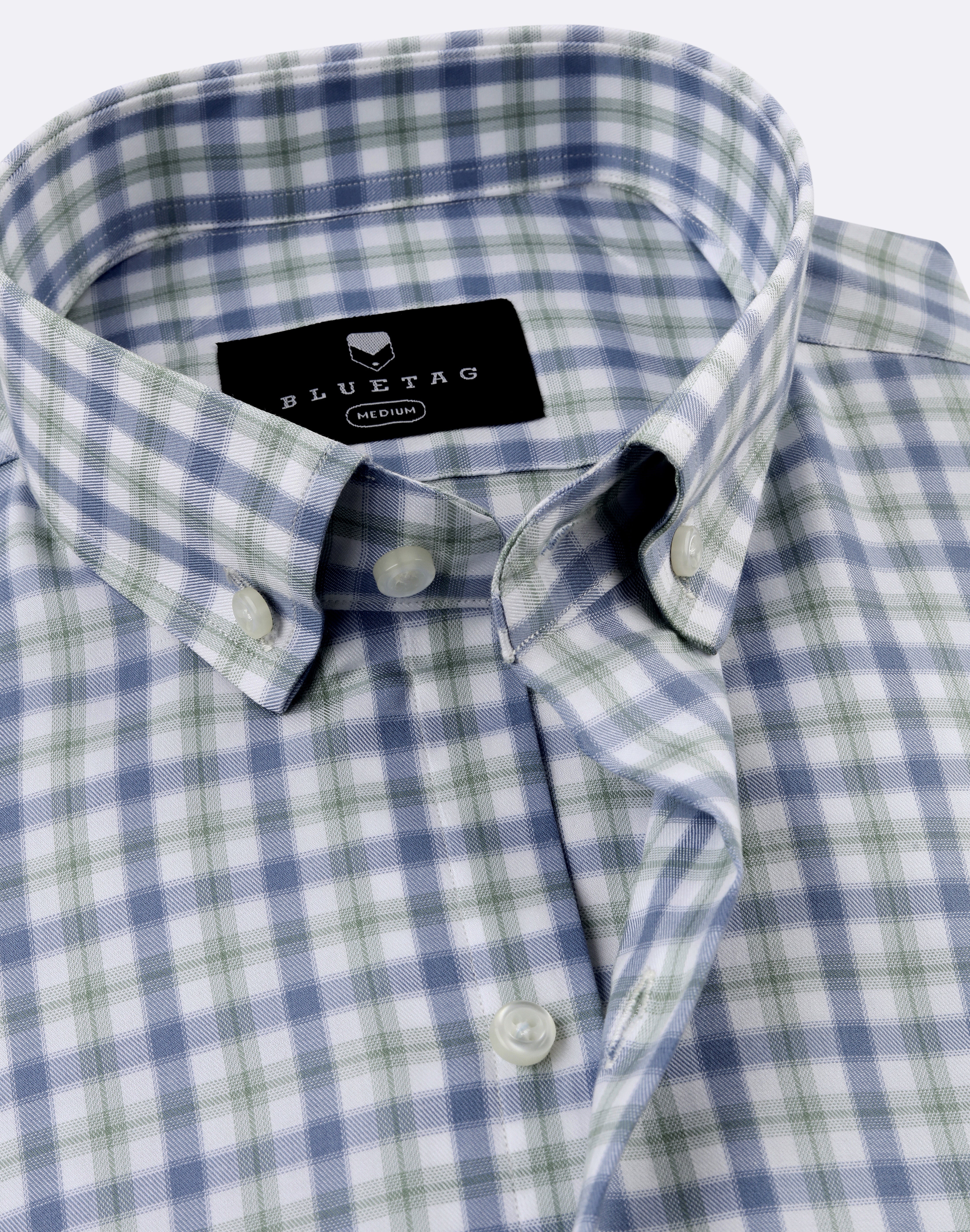 Heritage Plaid Blue & Green Checkered