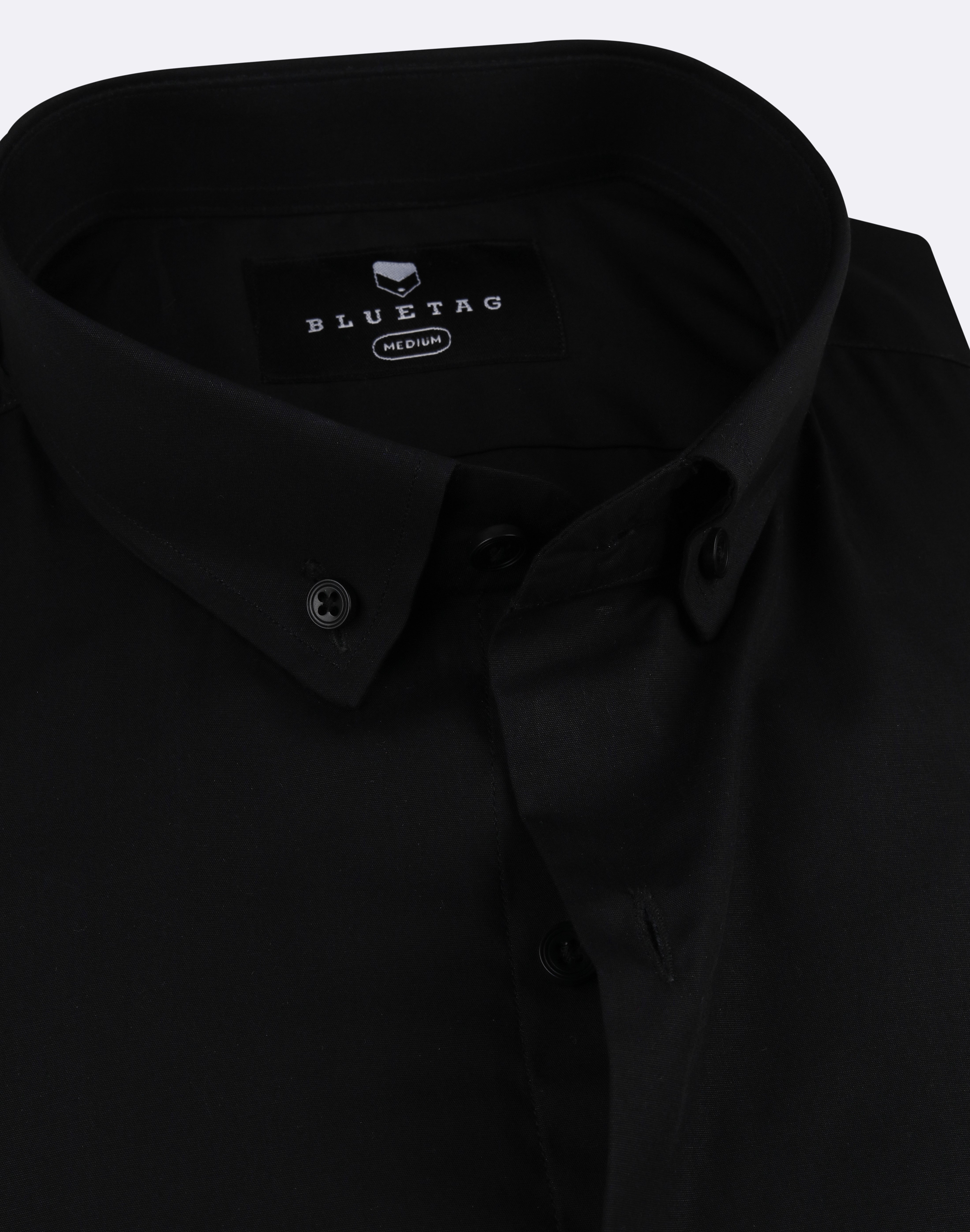 Classic Solid Black Shirt