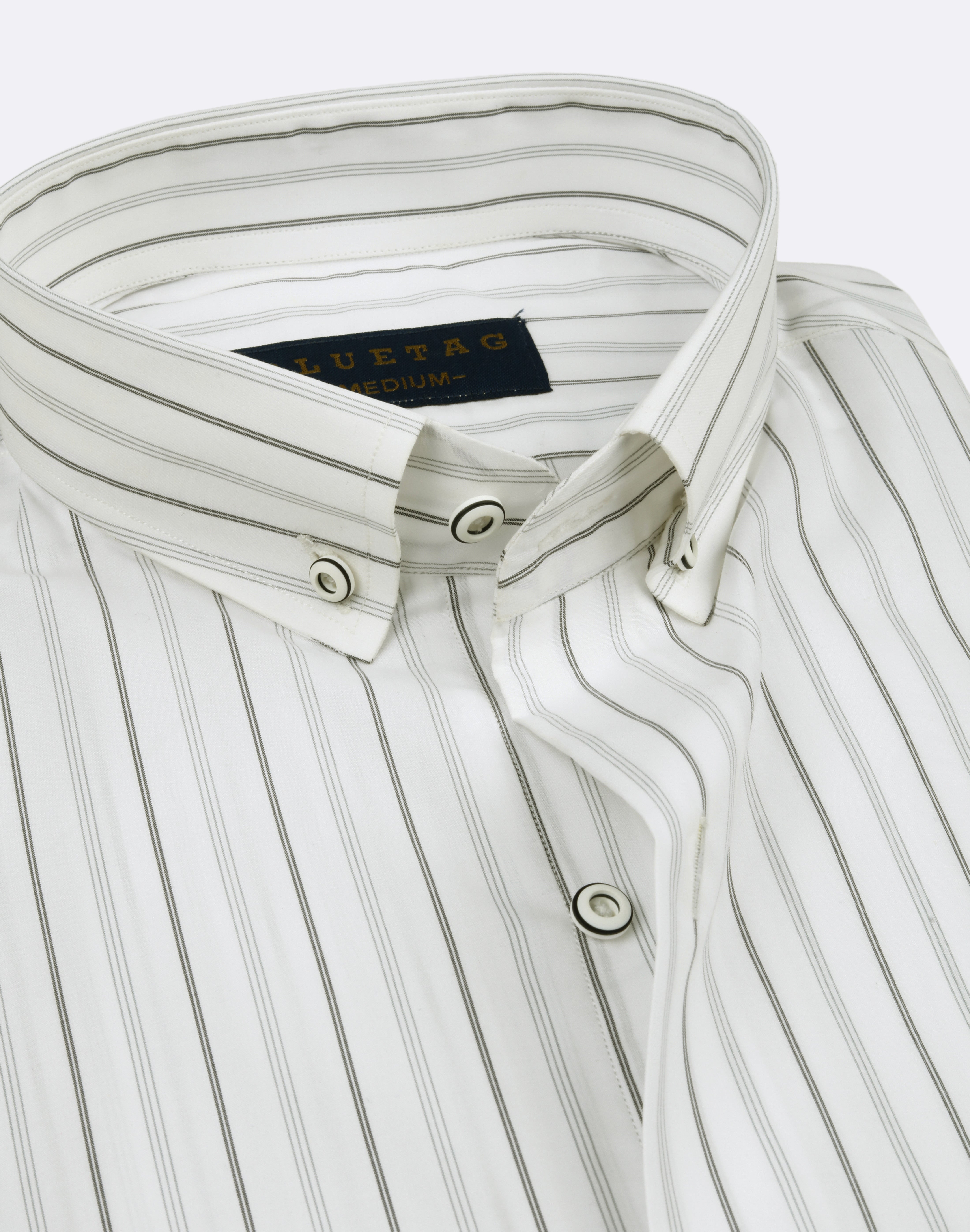 Classic White Striped Shirt