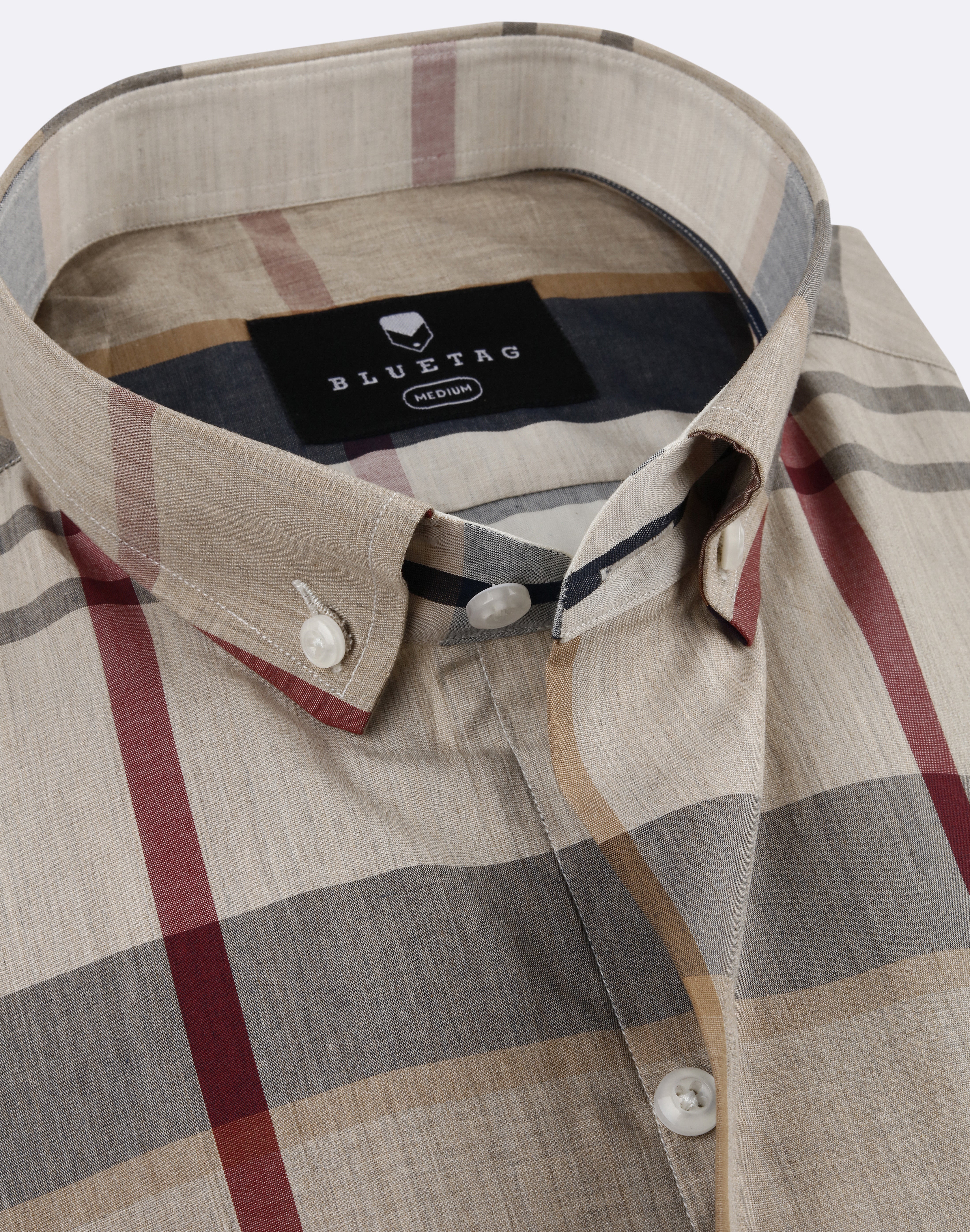 Multi Colour Bold Checkered