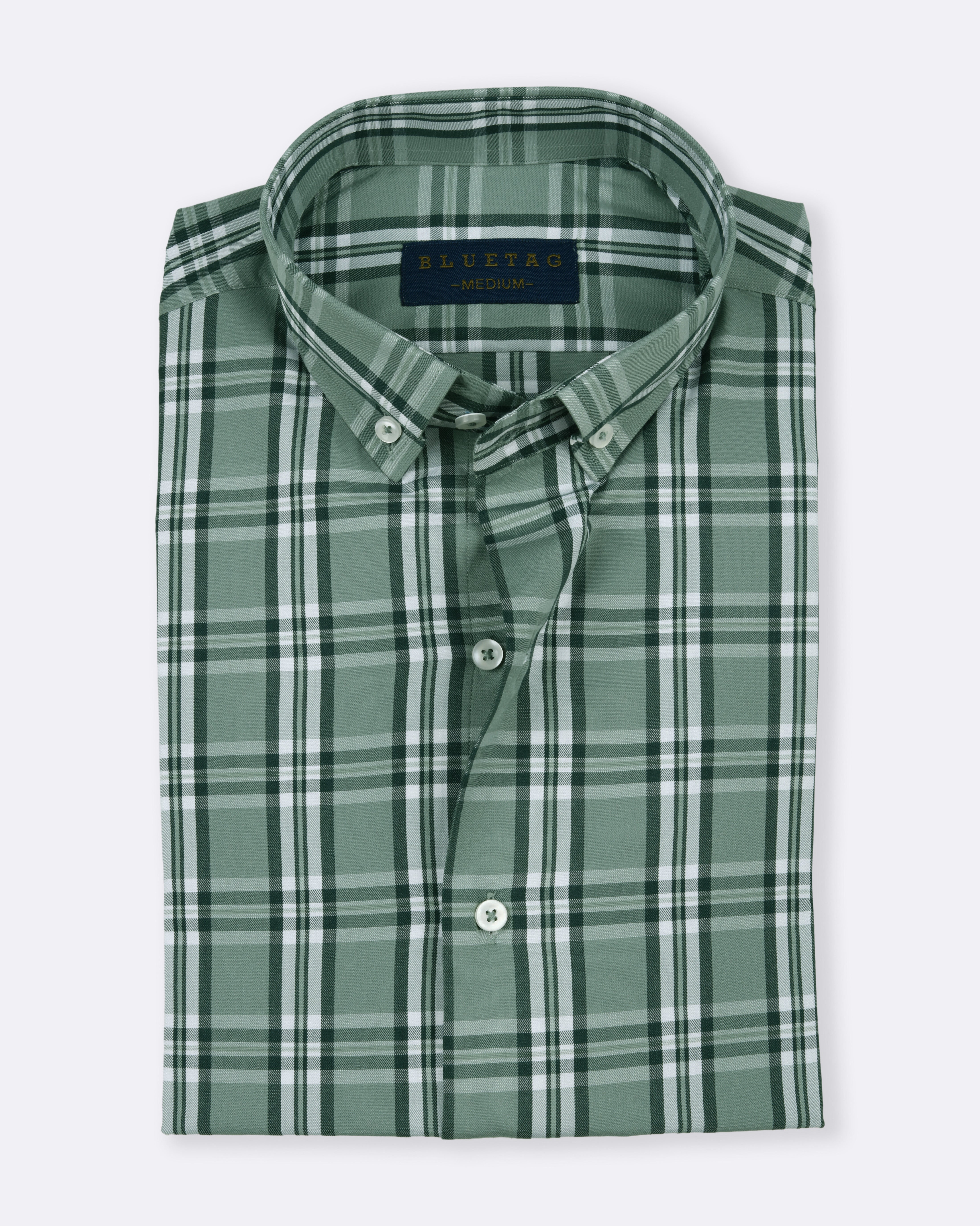 Forest Green Plaid Checkered