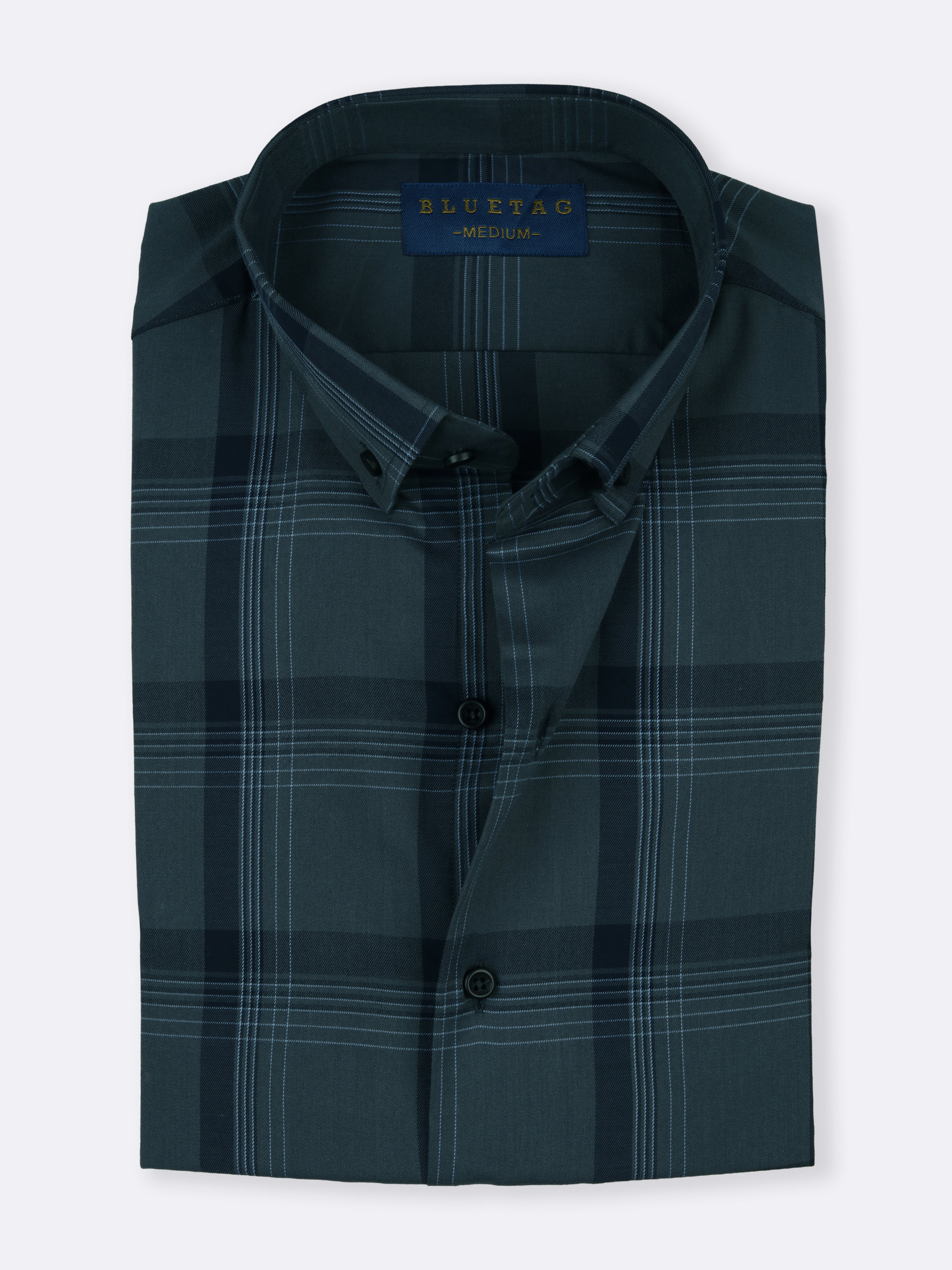 Dark Grey Grid Checkered