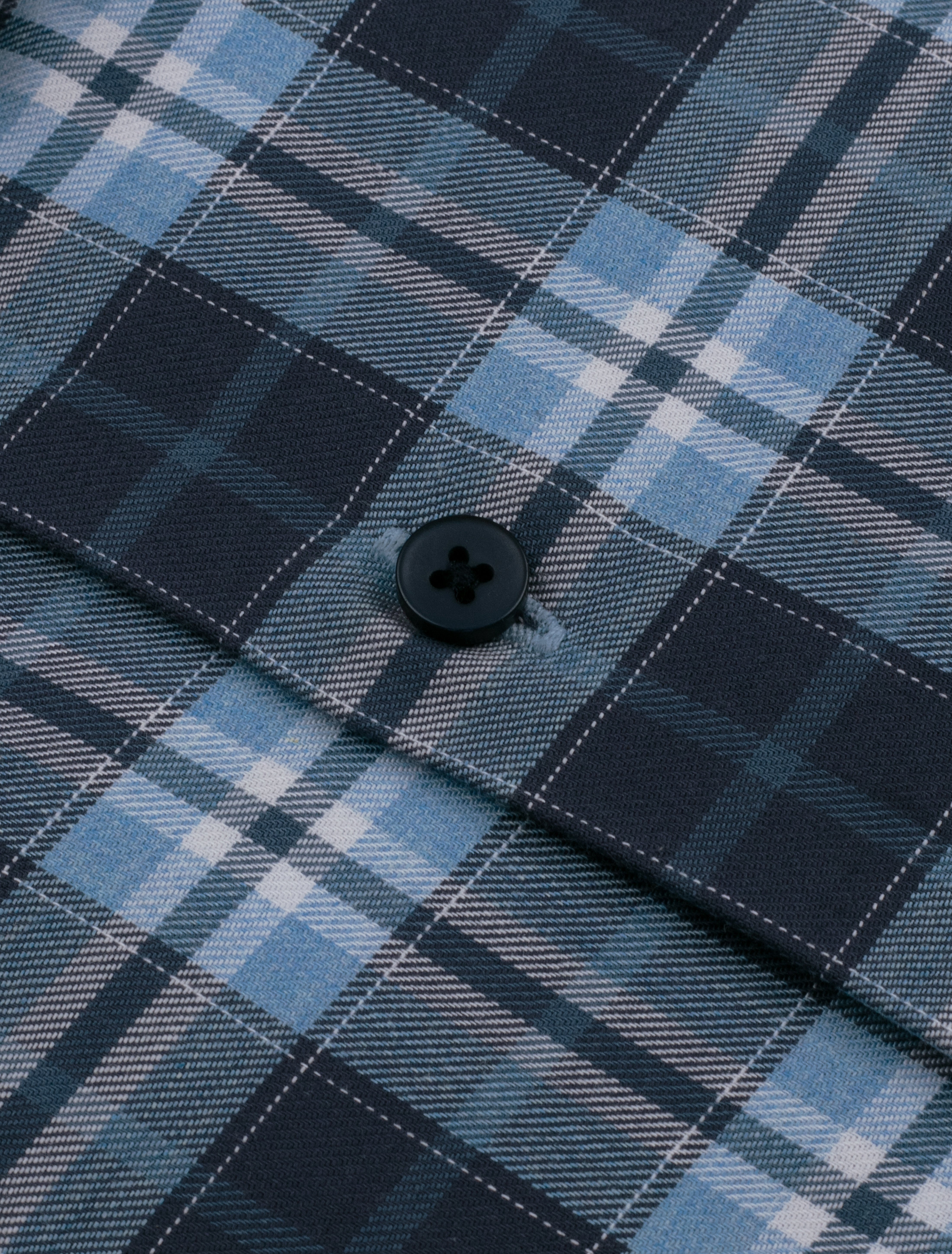 Classic Navy & Sky Plaid Checkered