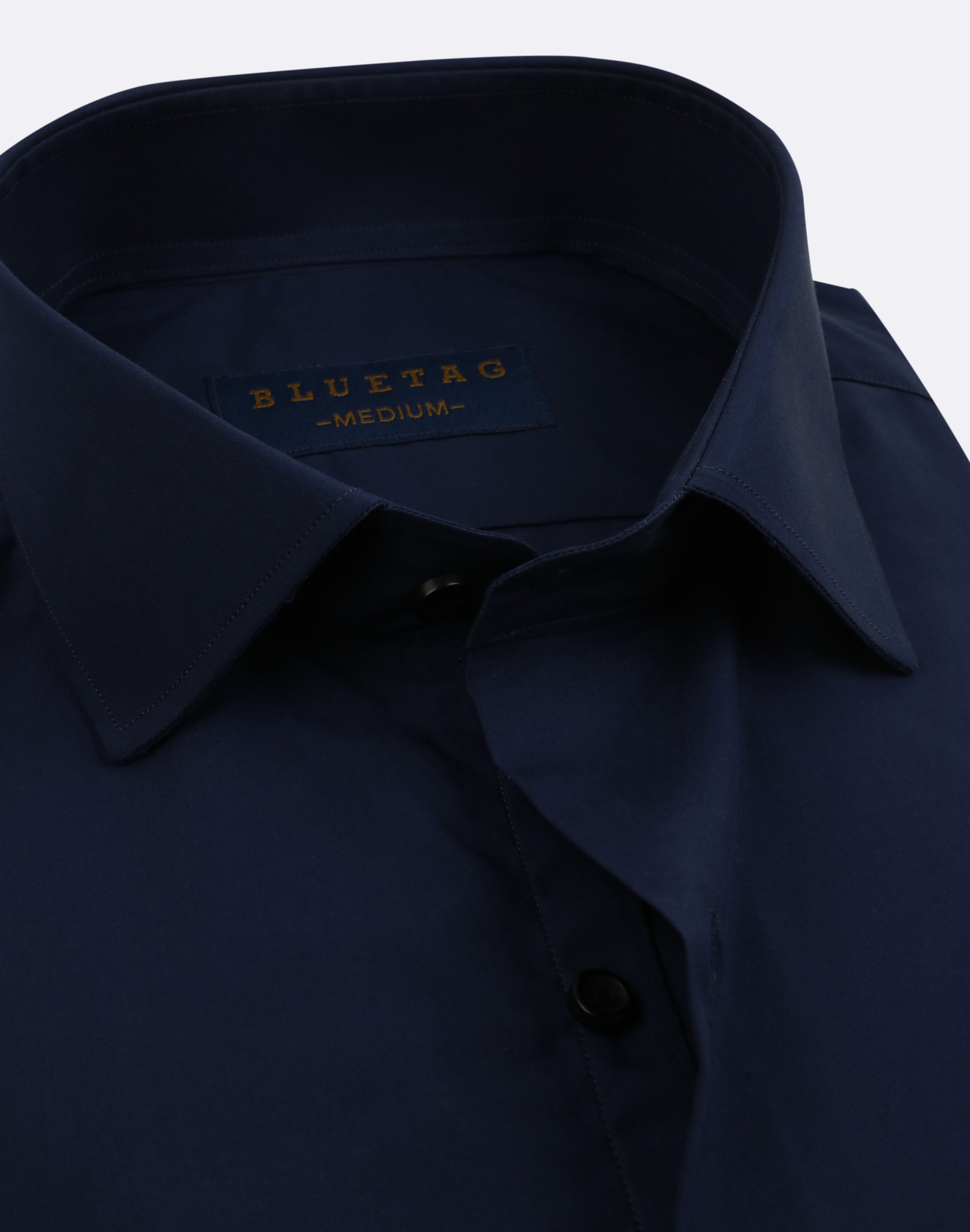 Signature Blue Solid Shirt