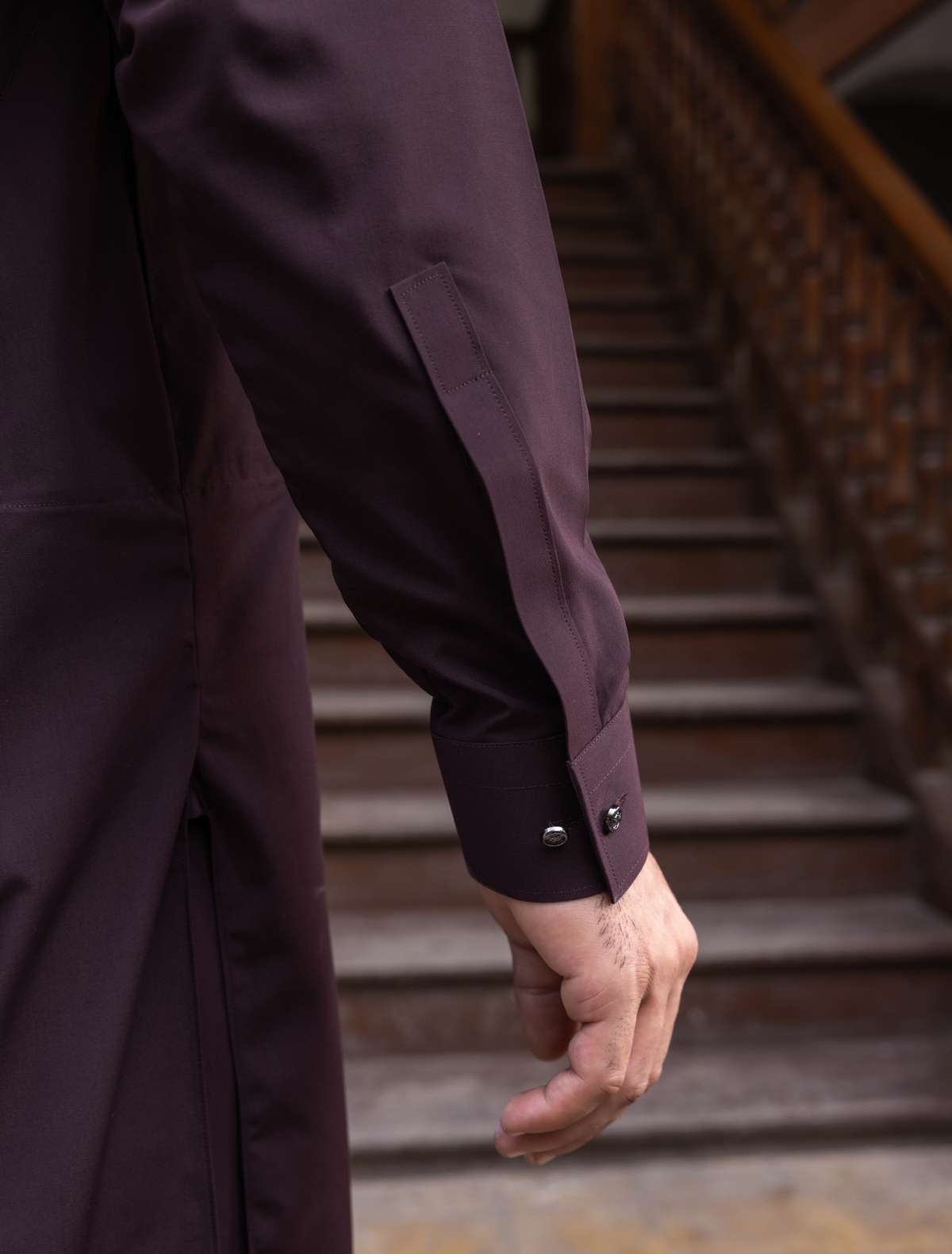 Marron Classic Kurta Pajama