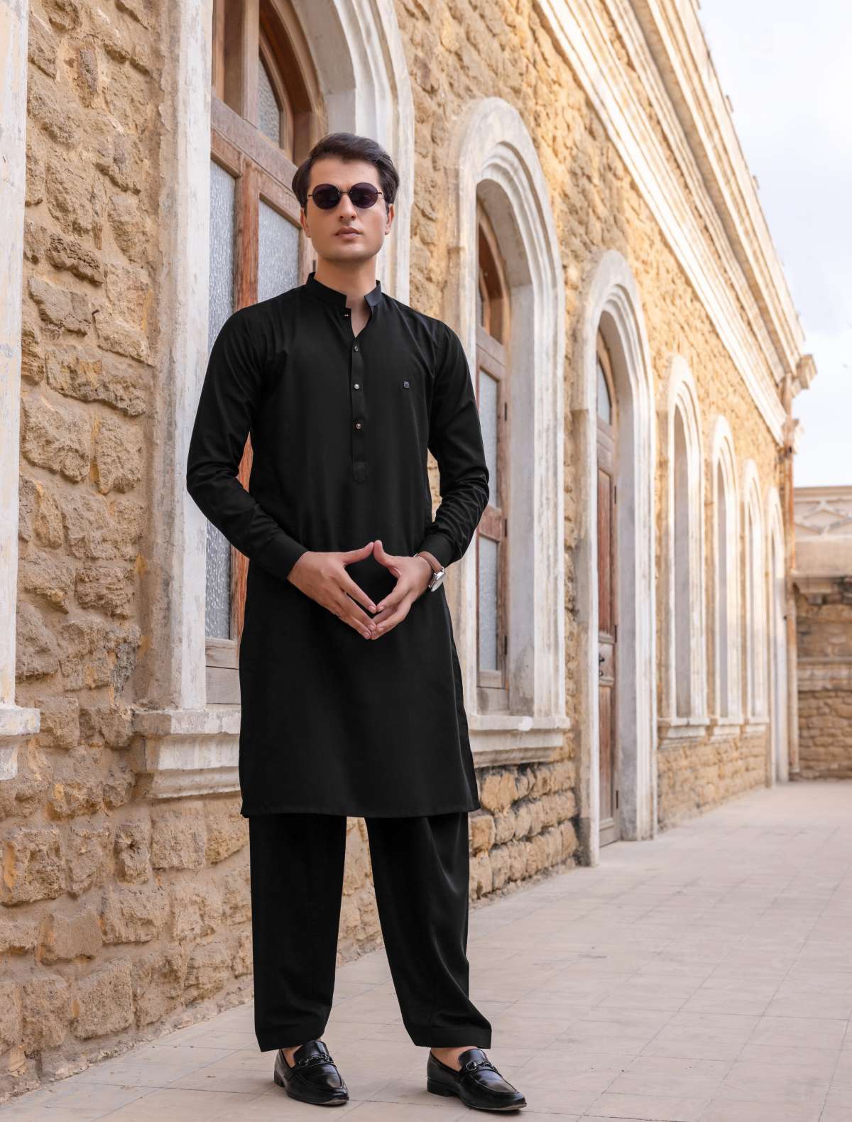 Classic Black Kameez Shalwaar