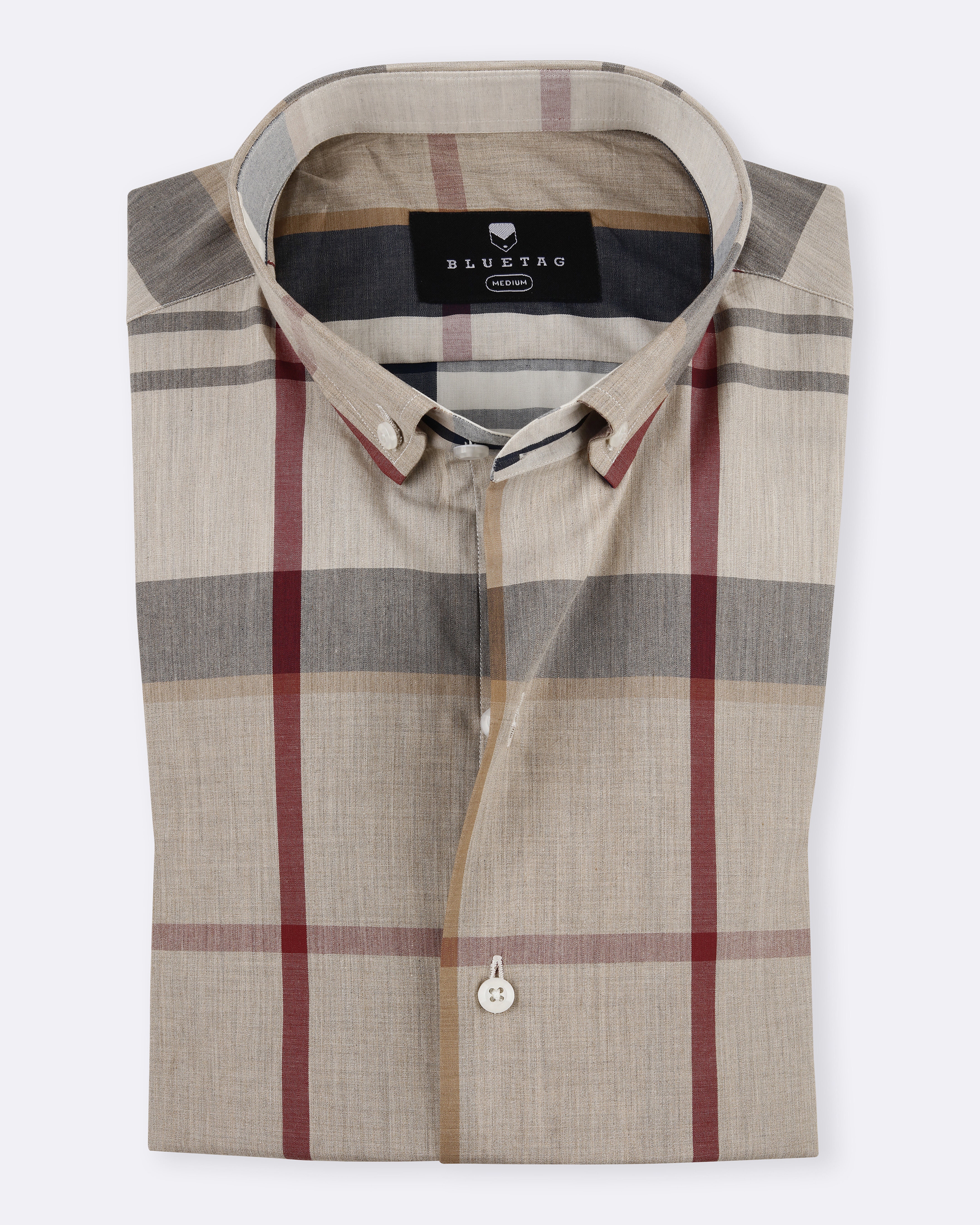 Multi Colour Bold Checkered