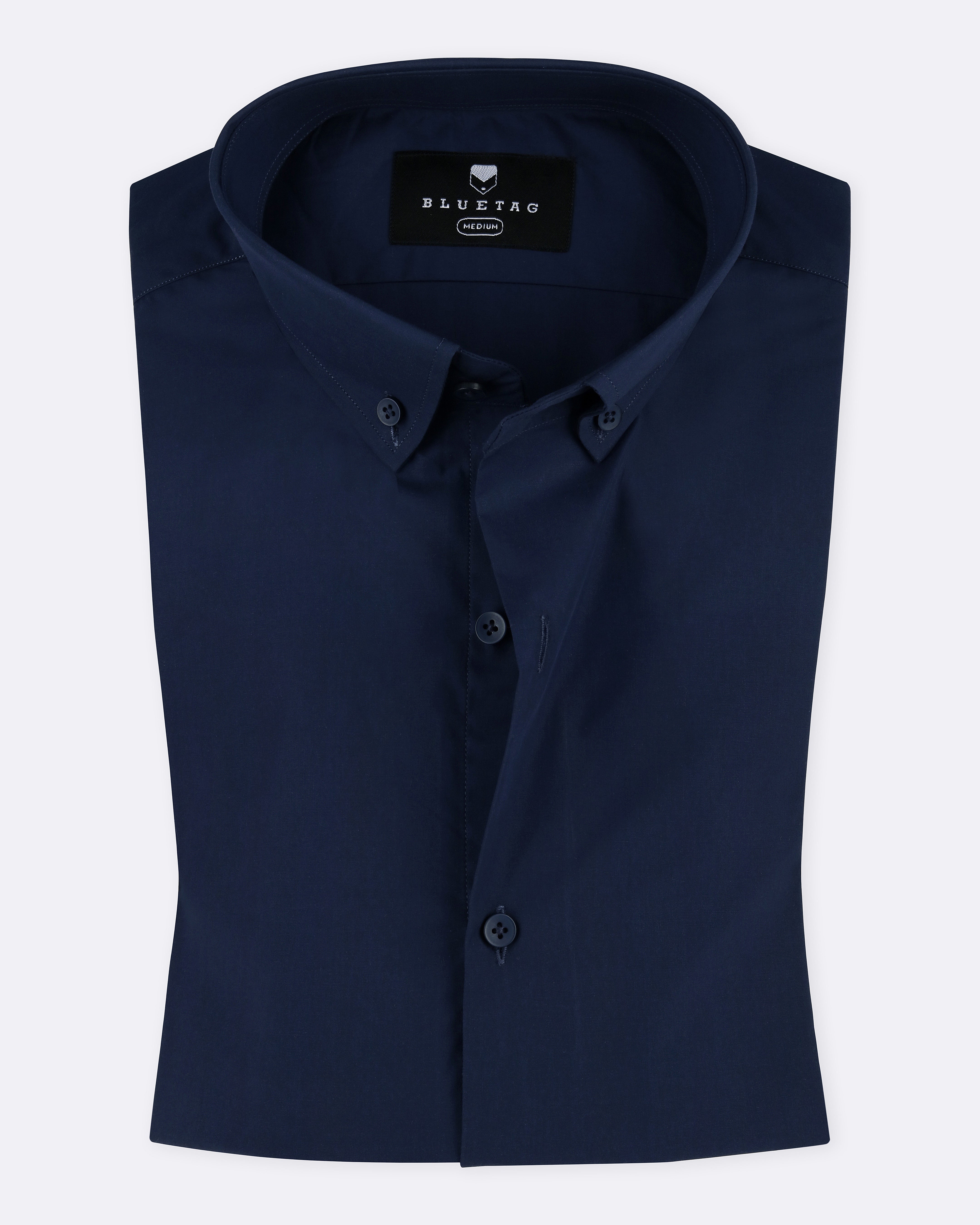 Classic Solid Blue Shirt