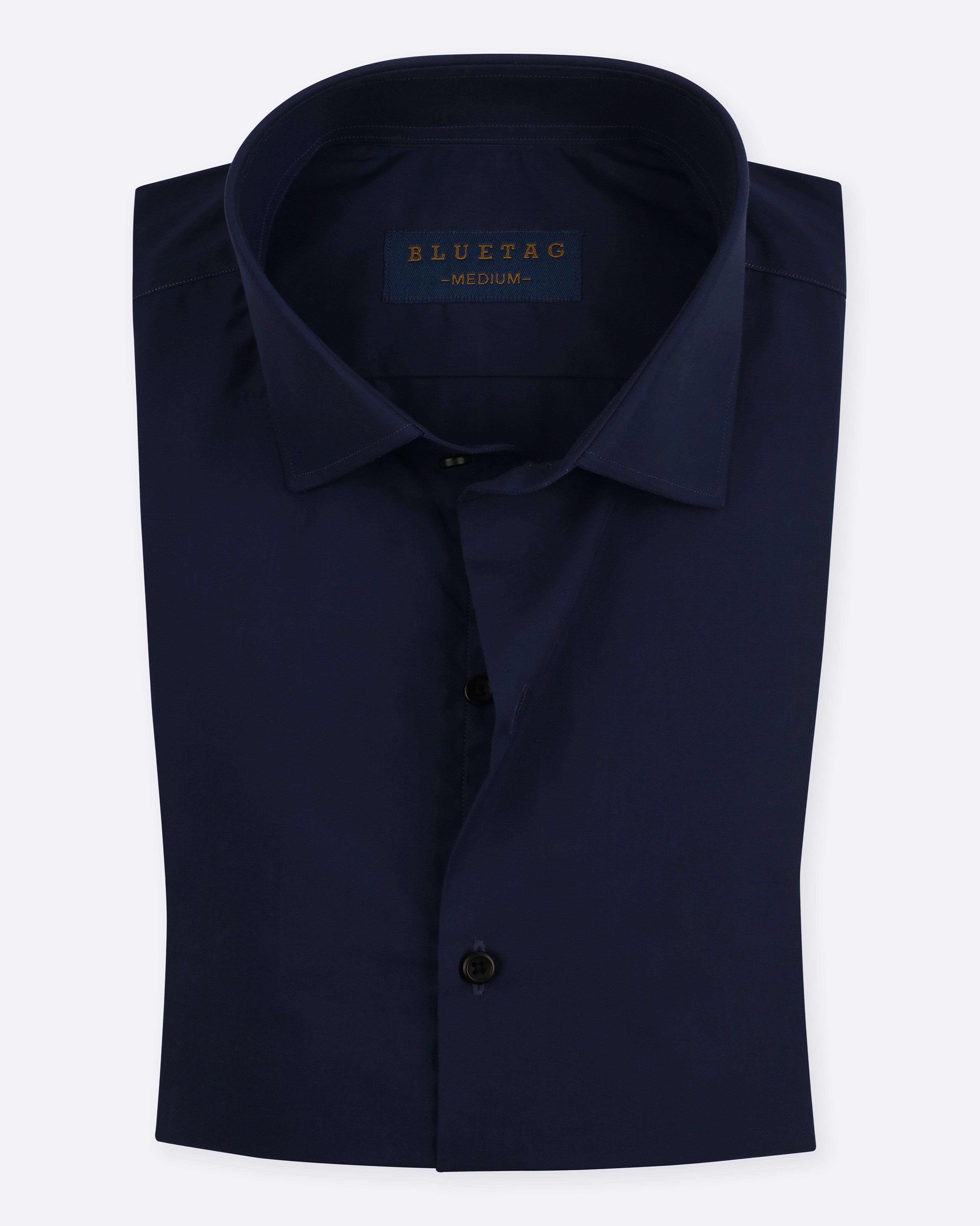 Signature Blue Solid Shirt