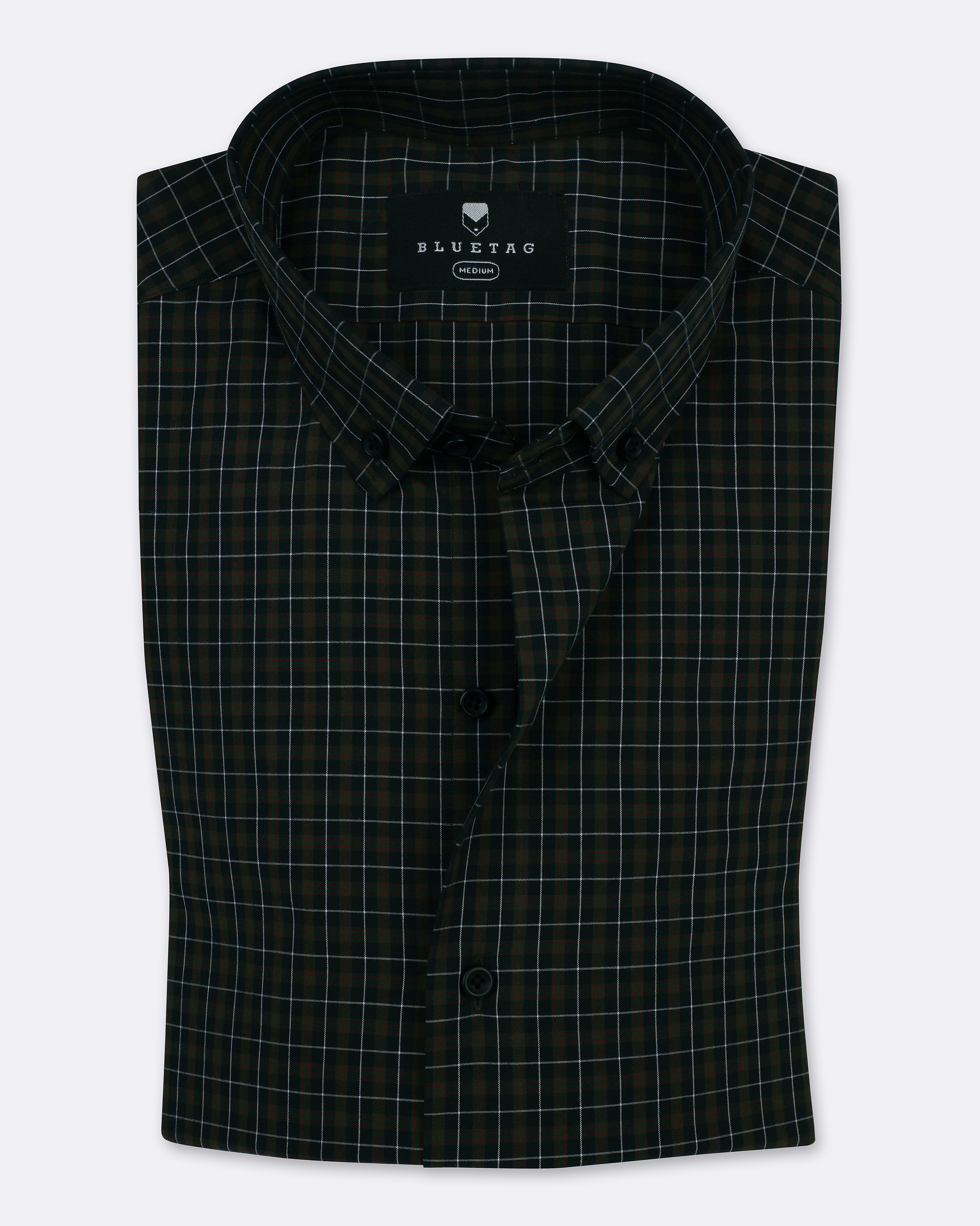 Black Forest Grid Pattern Checkered