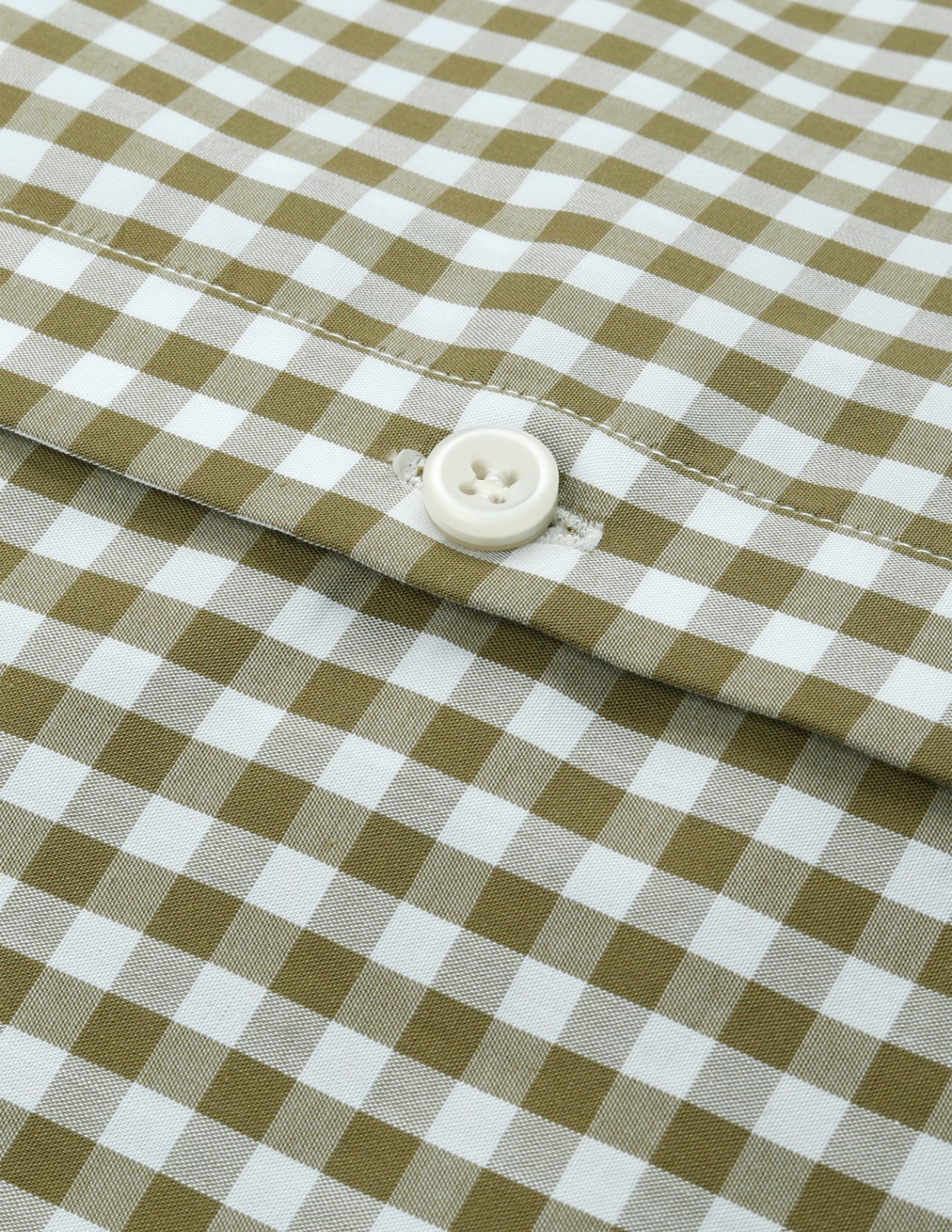 Khaki Gingham Classic Checkered