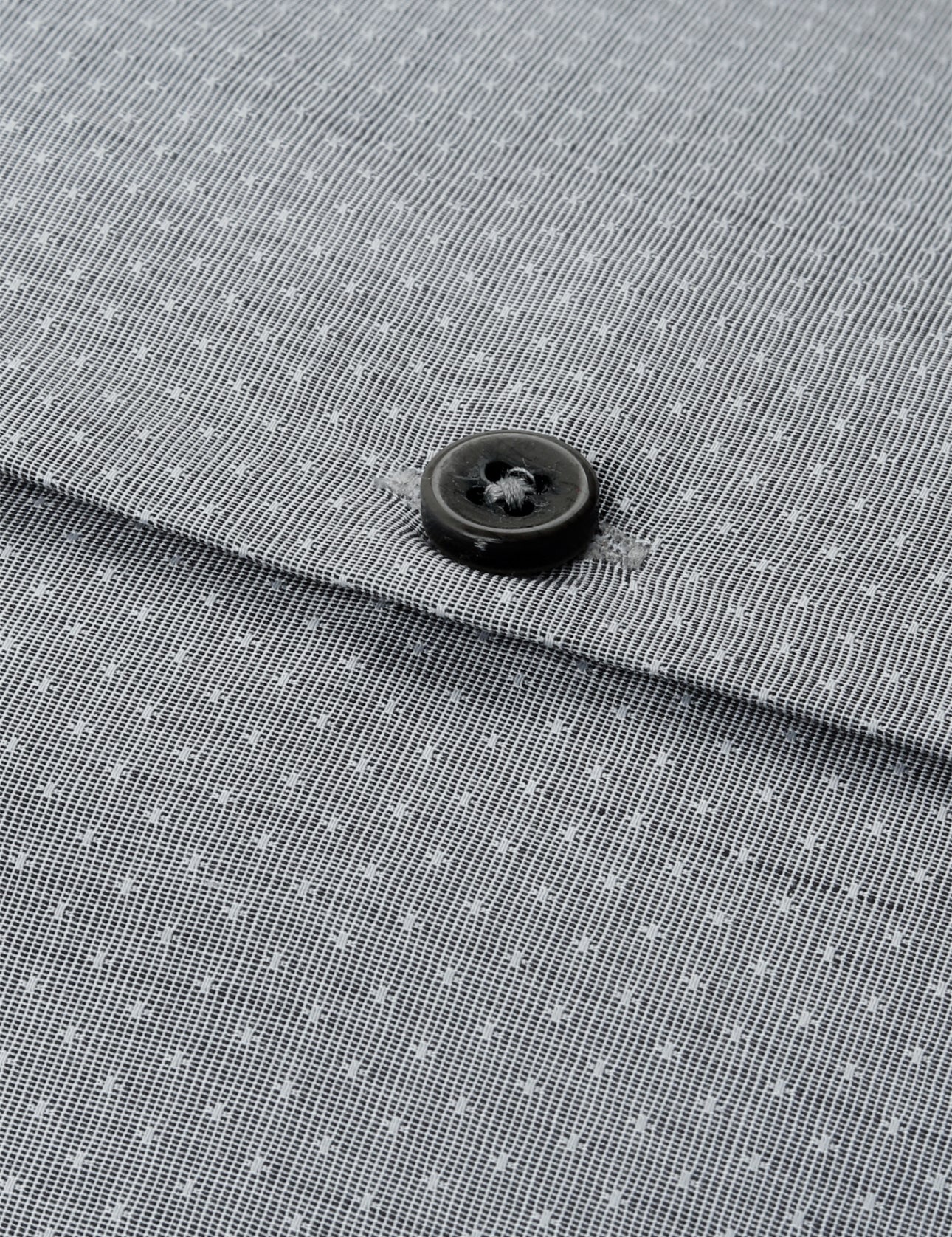 Silver Dot Textured Shirt