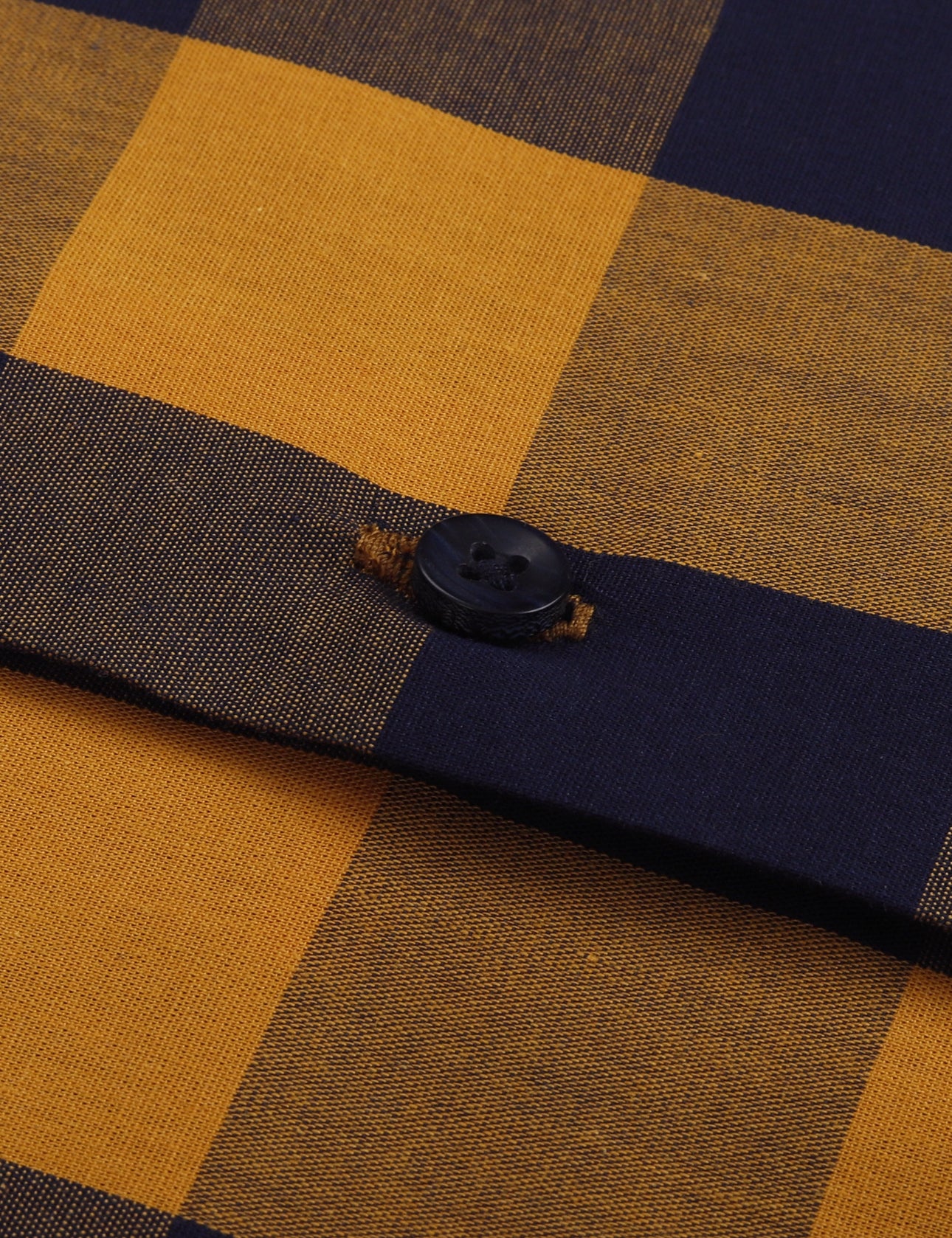 Mustard Navy Midnight Checkered
