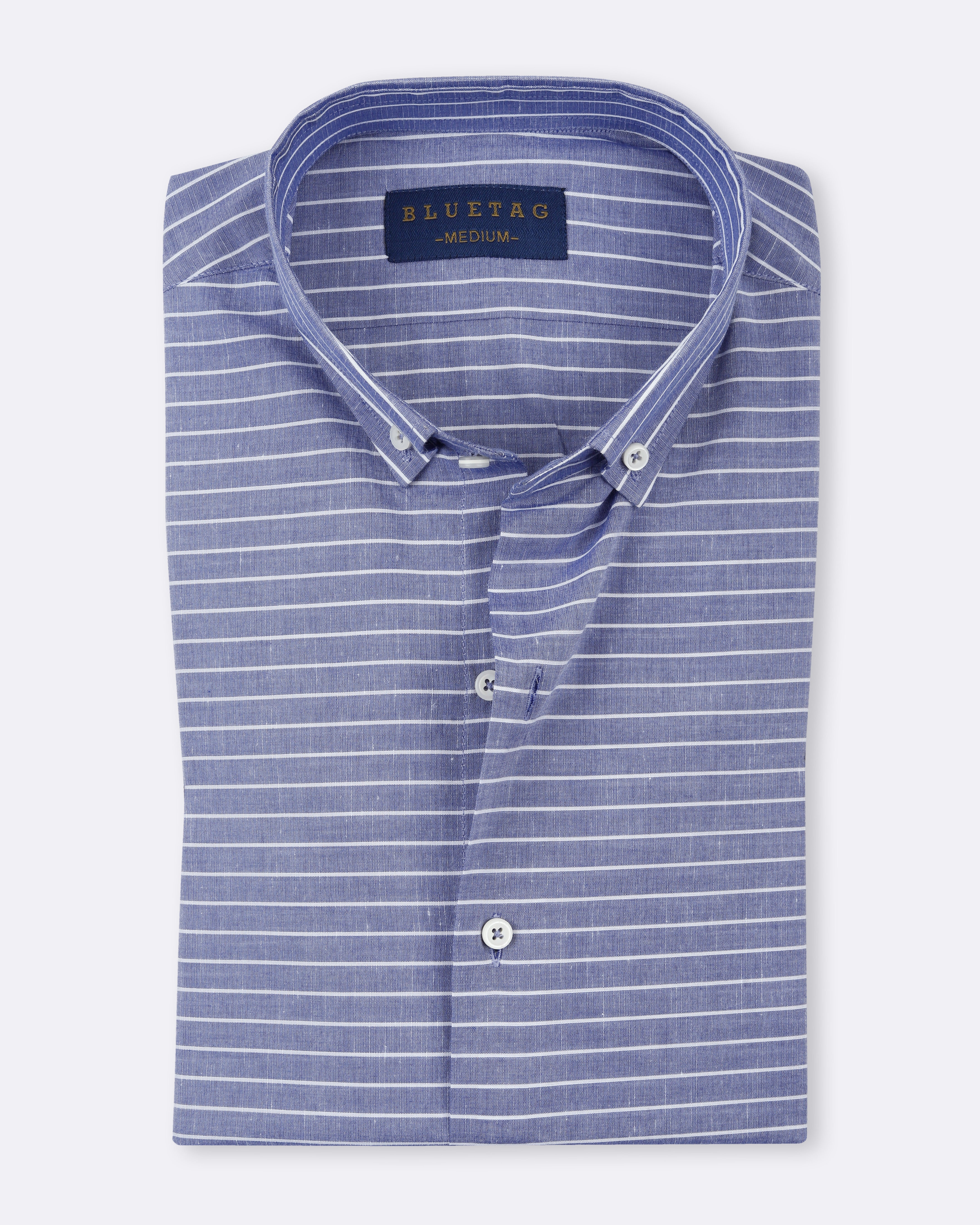 Ocean Breeze Blue Stripe Shirt