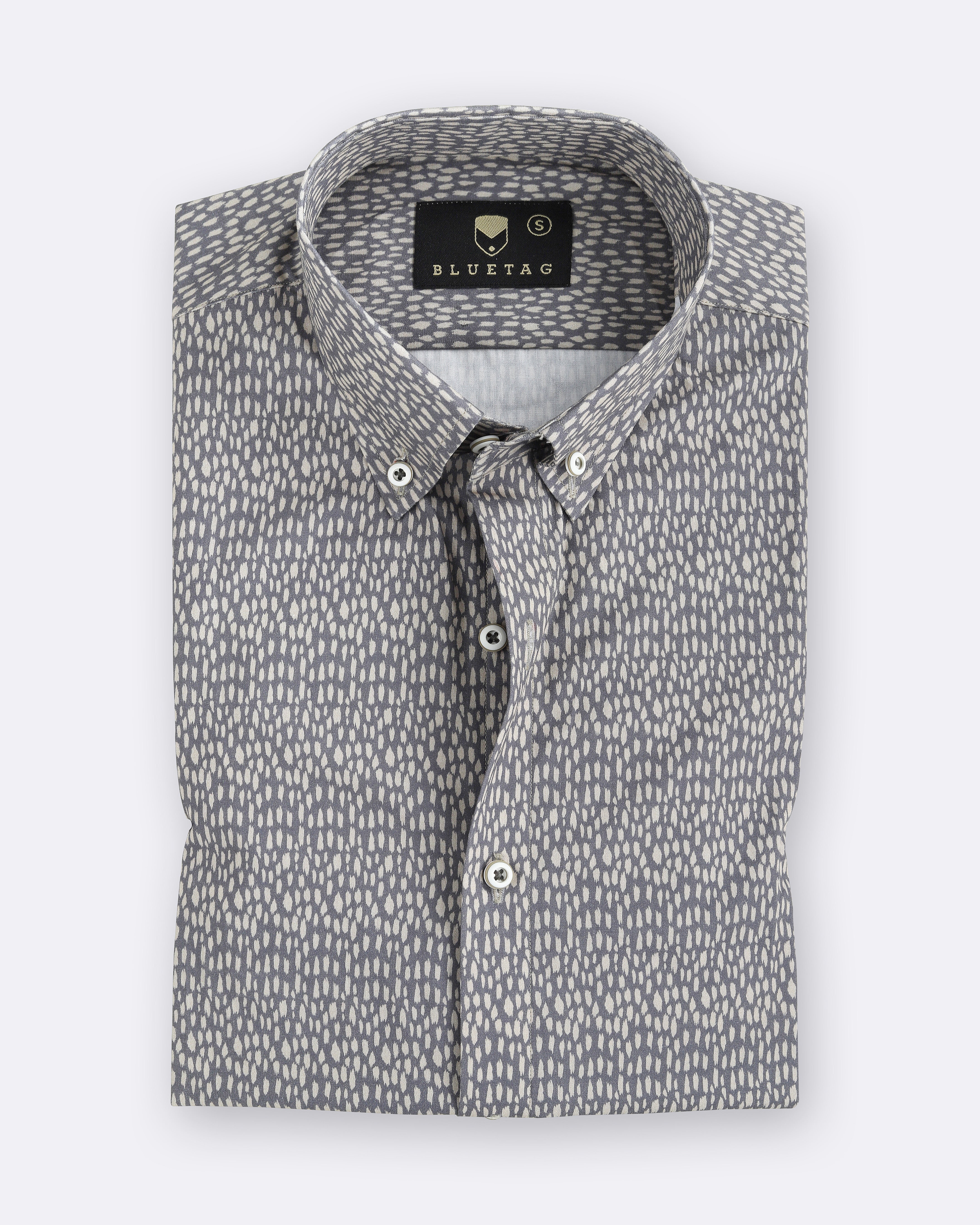 Desert Stone Abstract Printed Shirt