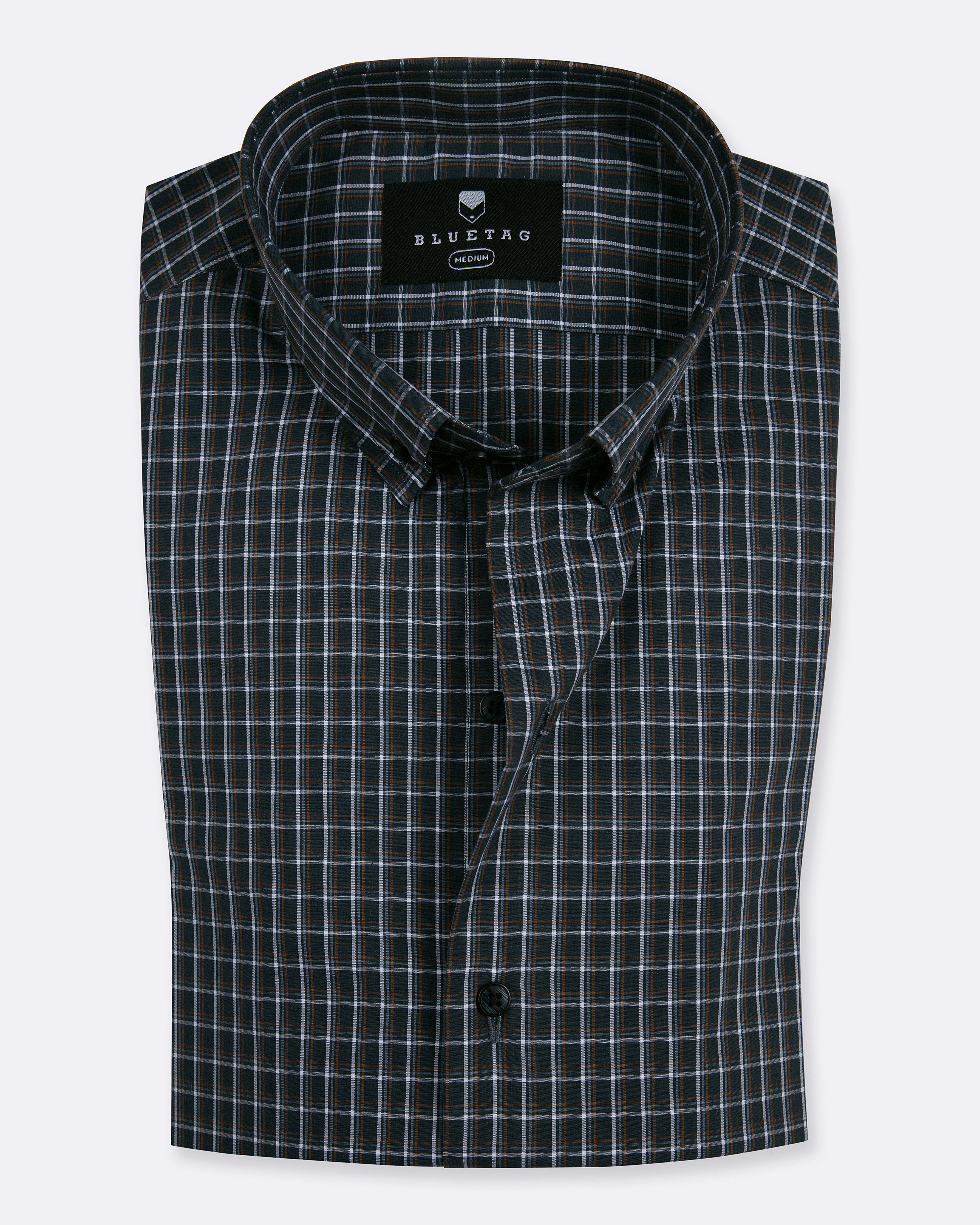 Urban Midnight Grey Multi Checkered