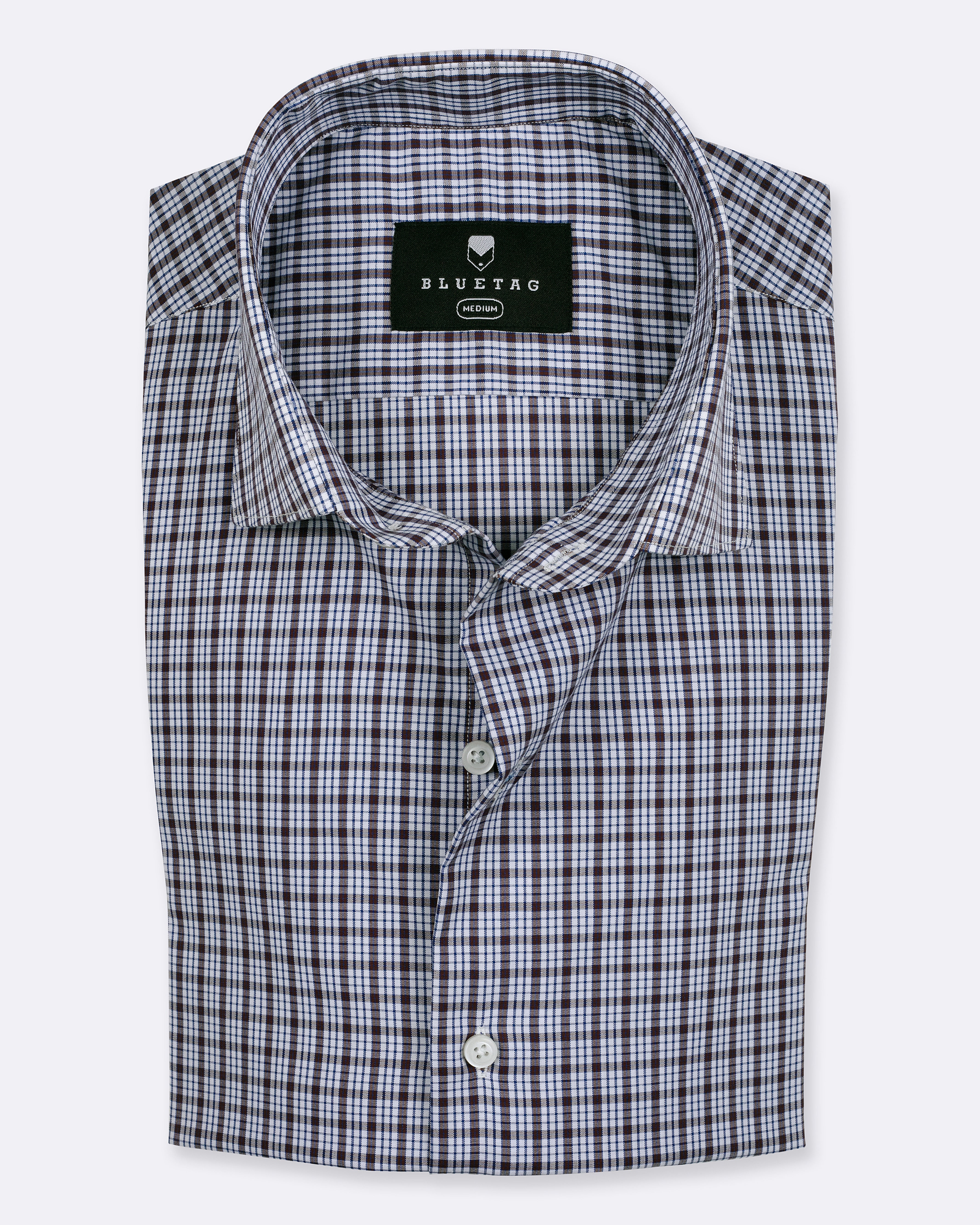 Classic White & Maroon Grid Checkered